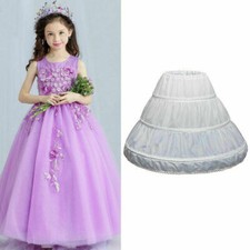 A-line Flower Girl 3-Hoop