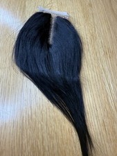 BRAZILIAN 2X2 LACE CLOSURE STRAIGHT BRAZILIAN HUMAN HAIR Lace CLOSURE 10 INCHES