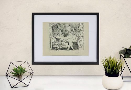 Pablo picasso hand signed - picasso, hand-signed