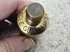  EARLY 1930s VINTAGE BRASS TECALIMET CYCLE/MOTORCYCLE TOOLKIT GREASE GUN