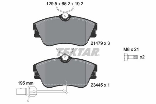 2147903 brake pad - 2147903,