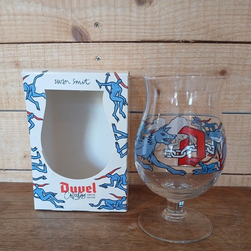 Duvel glass belgian lager beer - duvel,
