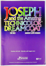 Joseph Amazing Dreamcoat 2010 Bournemouth Pavilion Theatre Programme Keith Jack