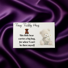 A Tiny Hug Teddy Bear Little Pocket Hug Gift | Thoughtful Token