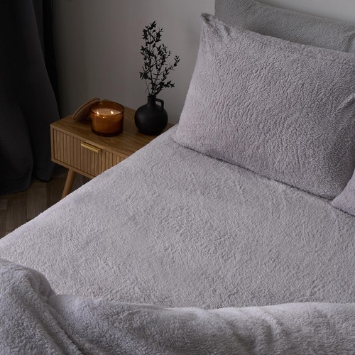 Ohs teddy fleece fitted sheet - fitted,