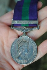 GSM medal MALAYA bar RWF