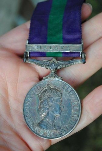 Gsm medal malaya bar - bar, rwf