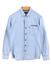 MOODS OF NORWAY Men's Long Sleeve - Casual Shirt SIZE S