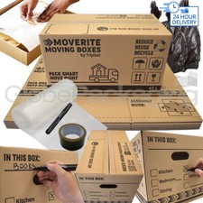 CARDBOARD MOVING REMOVAL BOX