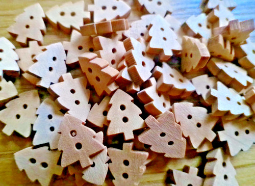 Natural wooden christmas - natural,