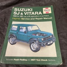 Haynes Suzuki Sj & Vitara