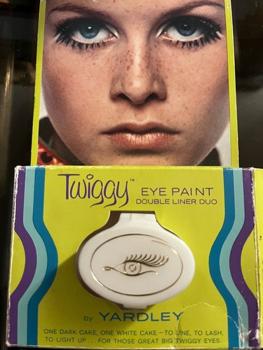 Twiggy 1967 yardley eye paint - twiggy,