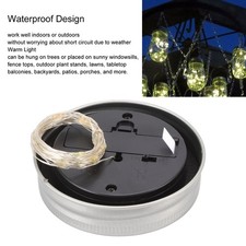 Outdoor Solar Mason Jar Lights