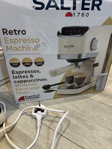 Salter retro espresso machine - retro,