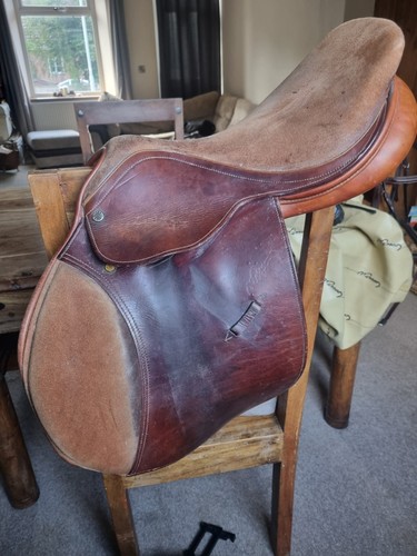 Pessoa jumping saddle - pessoa, 17"