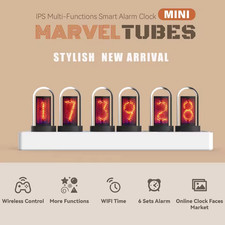 Wifi enabled Nixie tube style