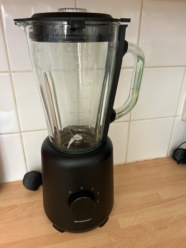 Silvercrest black glass - black,