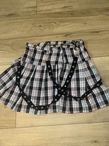 Hot topic goth - skirt, plaid