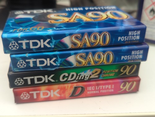 Tdk blank cassette tape joblot - cassette,