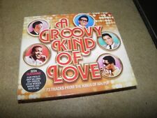 VARIOUS ARTISTS- A GROOVY KIND OF LOVE- TRIPLE CD ALBUM
