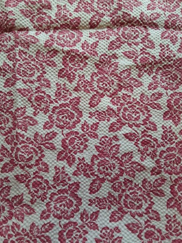 Pink roses floral fabric - roses,
