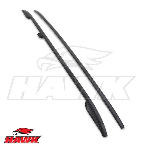 Black roof rails - rails, full