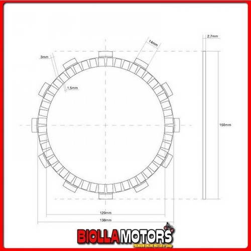 741166 single disc clutch - 741166,
