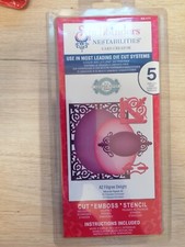 Spellbinders Floral Ovals