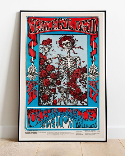 Grateful dead 1966 skeleton - skeleton, &