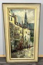 Vintage French Oil Painting