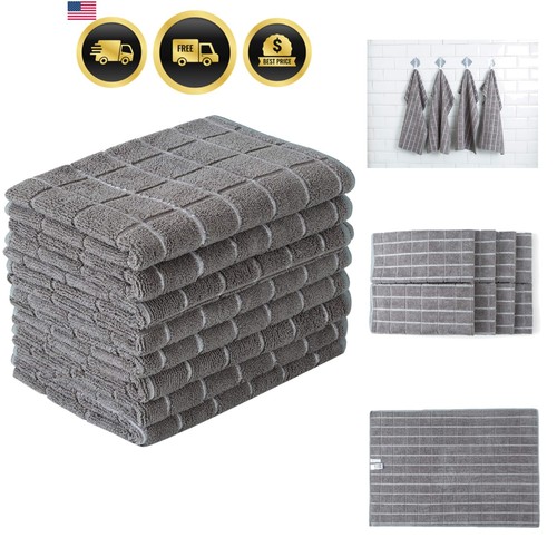 Microfiber dish towels soft - -,