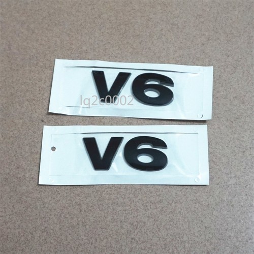 Glossy black plastic - 2x, v6