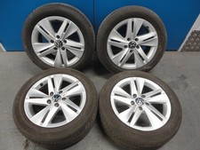Volkswagen Golf MK8 16 Inch Norfolk Alloy Wheels Caddy Touran 5x112 VW Alloys