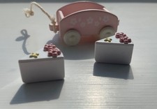 Sylvanian Families Nursery Party Table Replacement Spares White Cake Picnic Cart