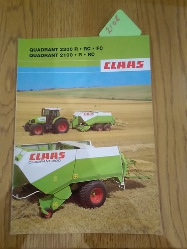 Claas quadrant baler - claas,