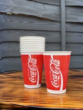 Vintage Coca-Cola Cups Plastic