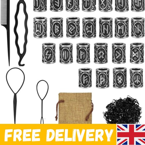 Piece viking beard beads - 24,