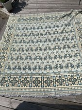 Green and blue Throw elephant Tapestry Style South East Asia Style