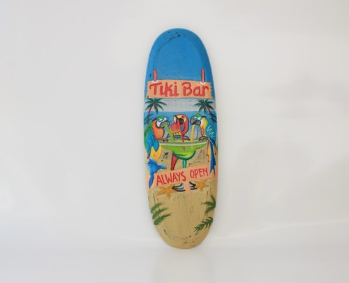 Wooden hand carved tiki - carved, bar