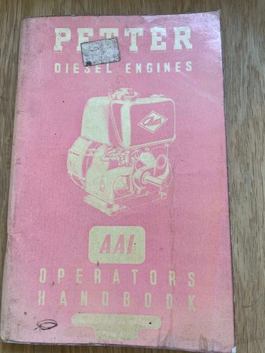 Petter diesel engine aai - diesel,