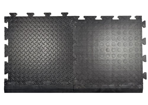 Interlocking garage floor - interlocking,