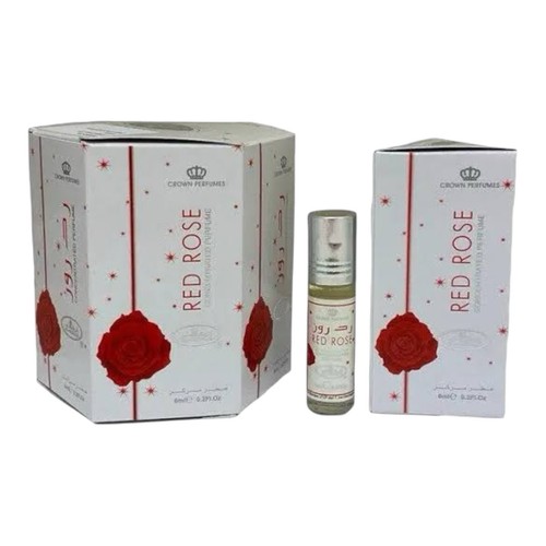 Red rose box - rose, 6ml