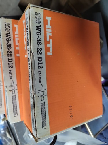 Hilti w63822d12 100 count - w63822d12, nos