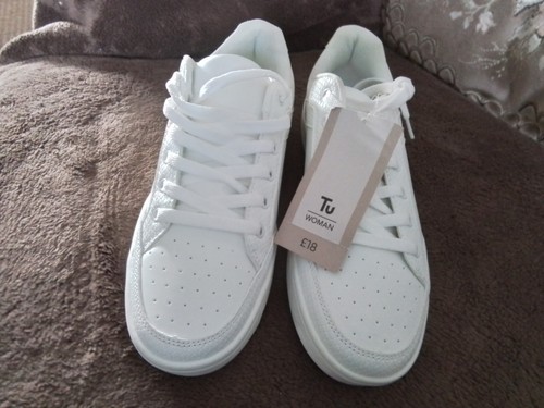 Ladies lace trainers - ladies, tu