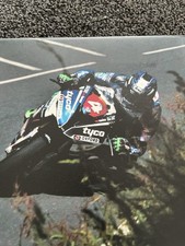 8x8 Canvas Of Ian Hutchinson During The 2017 Isle Of Man TT Races