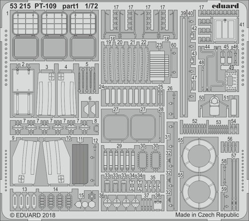 Eduard ed53215 pt109 - eduard,