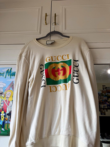 Gucci cream pullover - gucci,