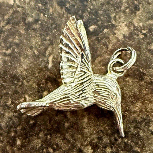 Hummingbird bird dangle - hummingbird, charm