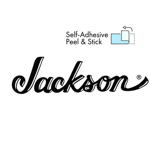 Jackson headstock decal - jackson,