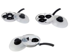 2/3/4 Cup Egg Poaching Pan &